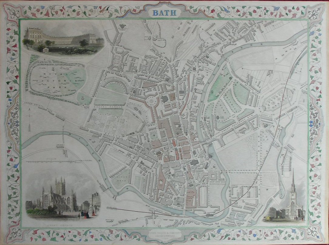 Map of Bath - Bath