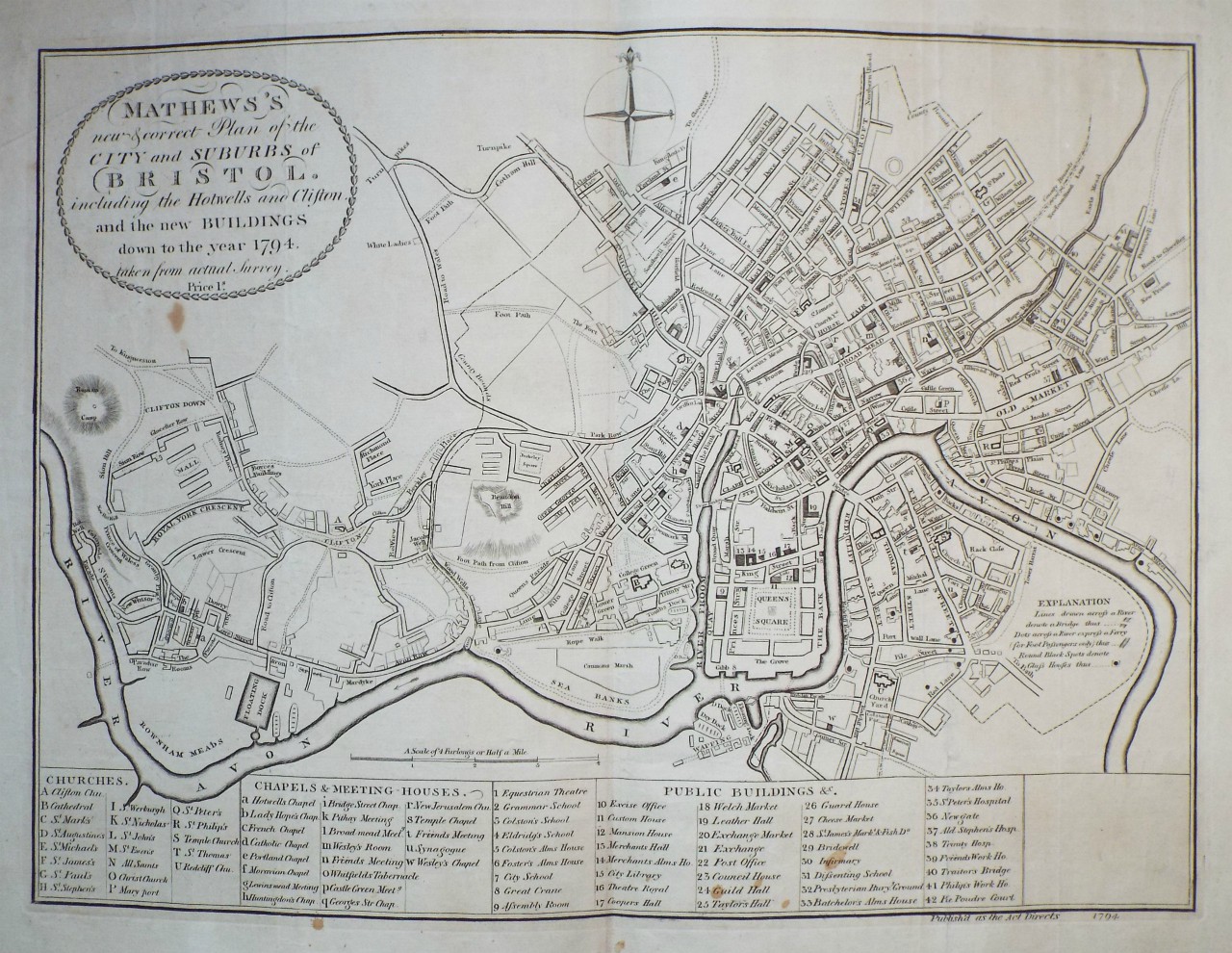 Map of Bristol - Bristol