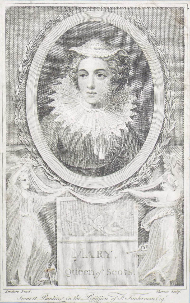 Print - Mary, Queen of Scots. - Sherwin
