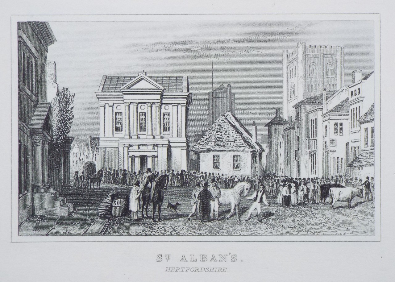Print - St. Alban's, Hertfordshire.