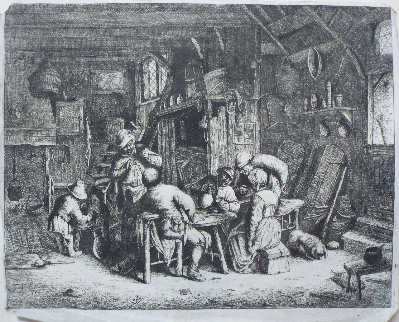 Etching - Le Gouter (The Breakfast)