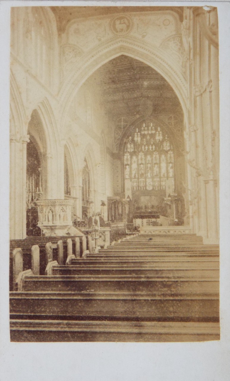 Photograph - St. Mary's Church, Taunton - Interior
