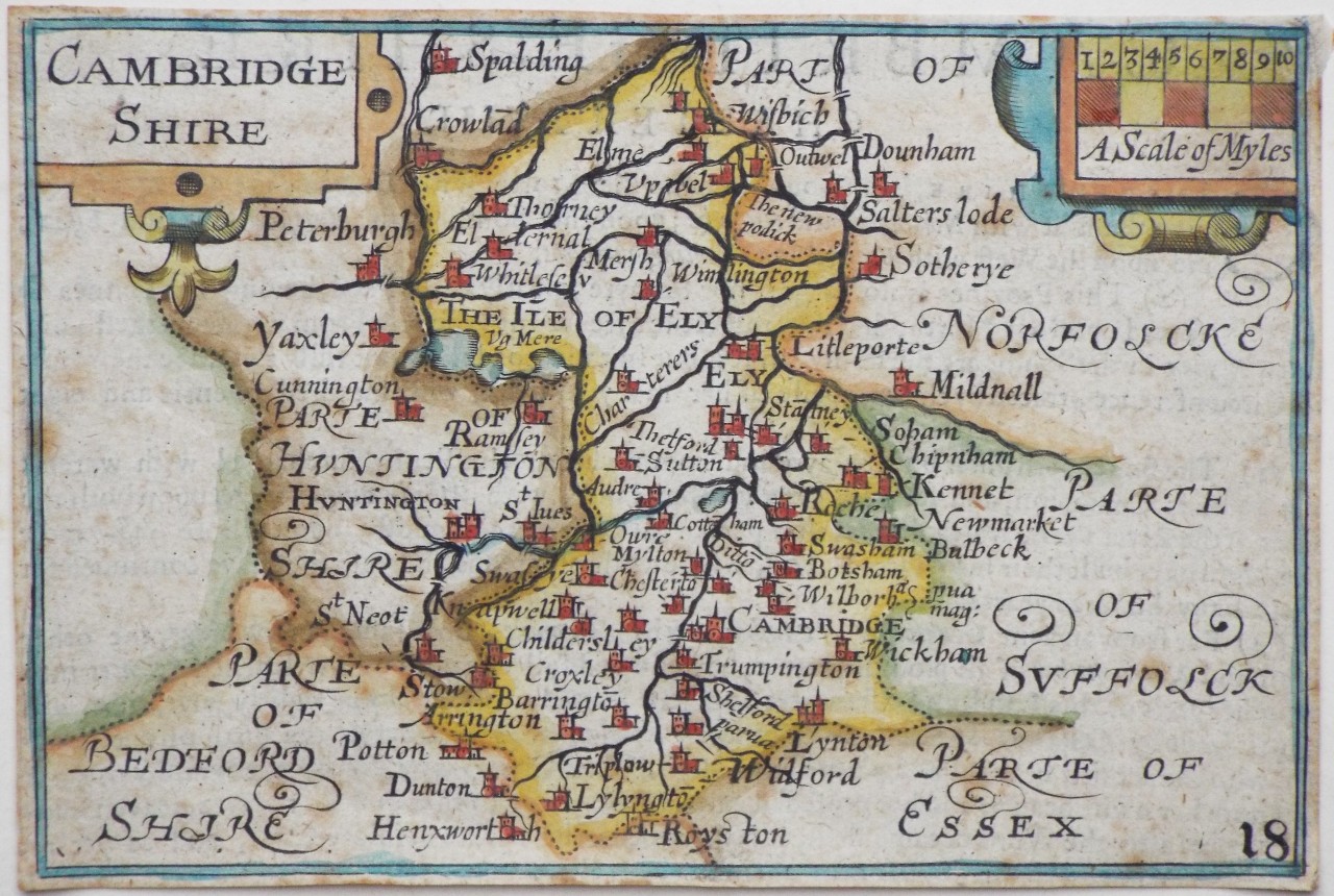 Map of Cambridgeshire