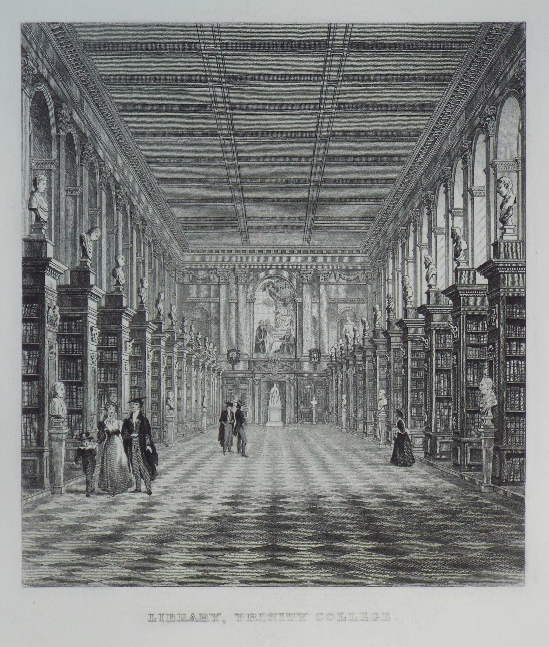 Print - Library, Trinity College.