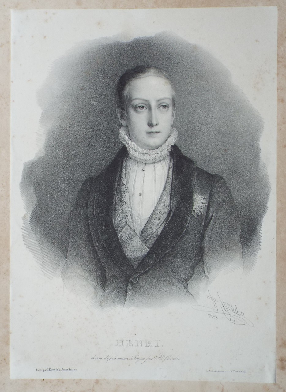 Lithograph - Henri. - Grevedon