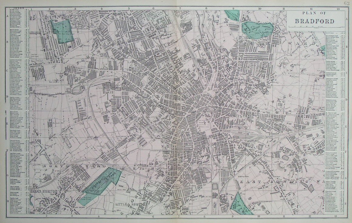 Map of Bradford - Bradford