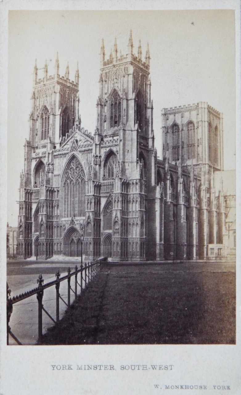 Photograph - York Minster South-west