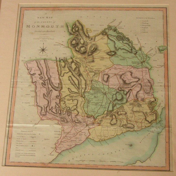 Map of Monmouthshire - Smith