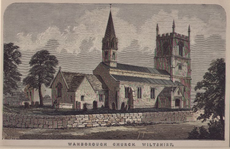 Wood - Wanborough Church, Wiltshire