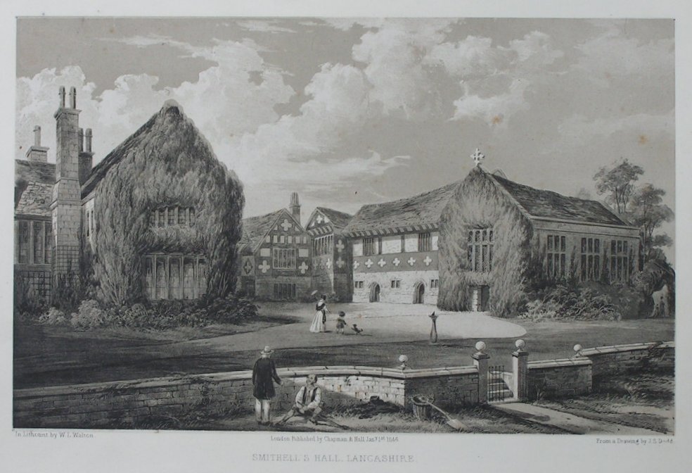 Lithotint - Smithell's Hall, Lancashire - Walton