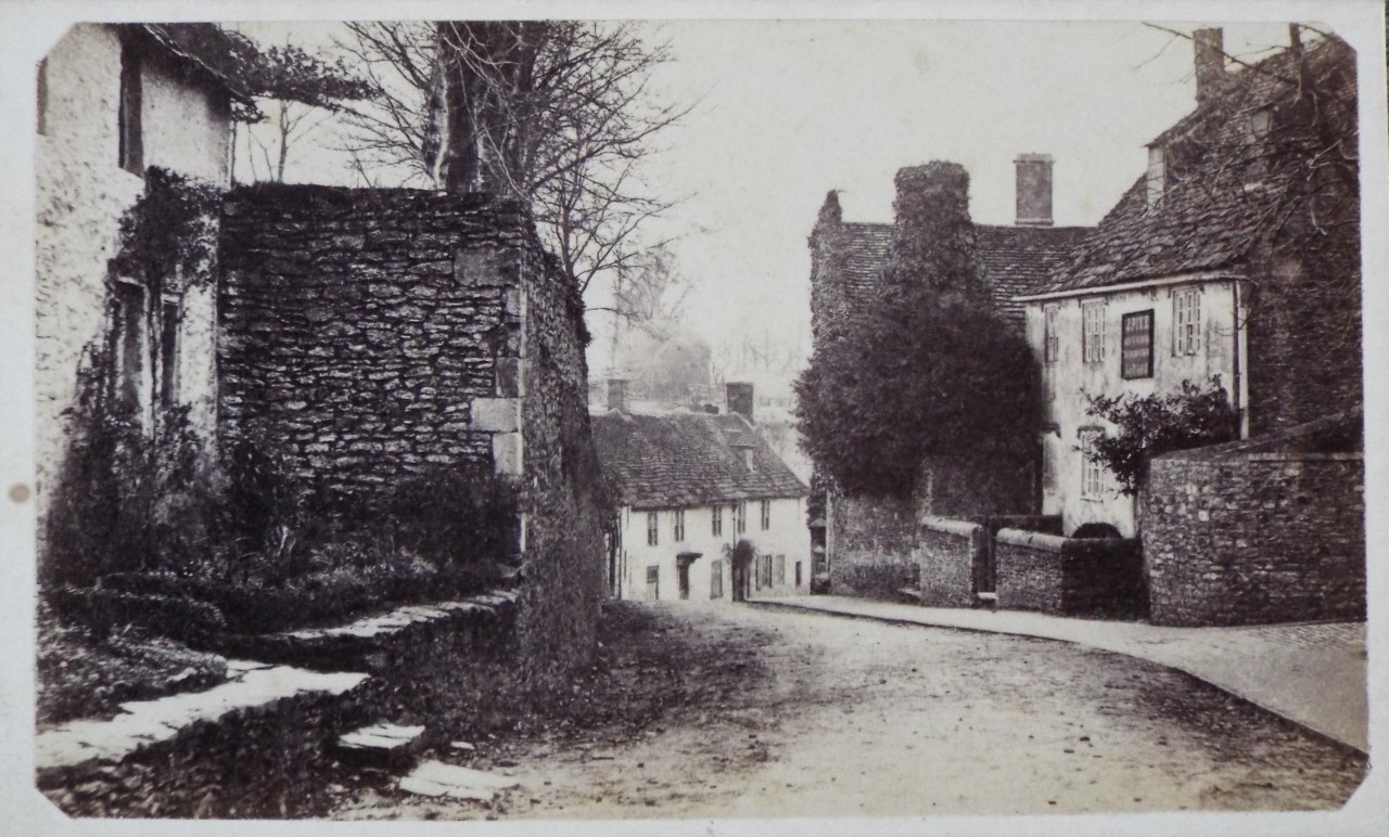 Photograph - Beckington. Church Hill looking N.