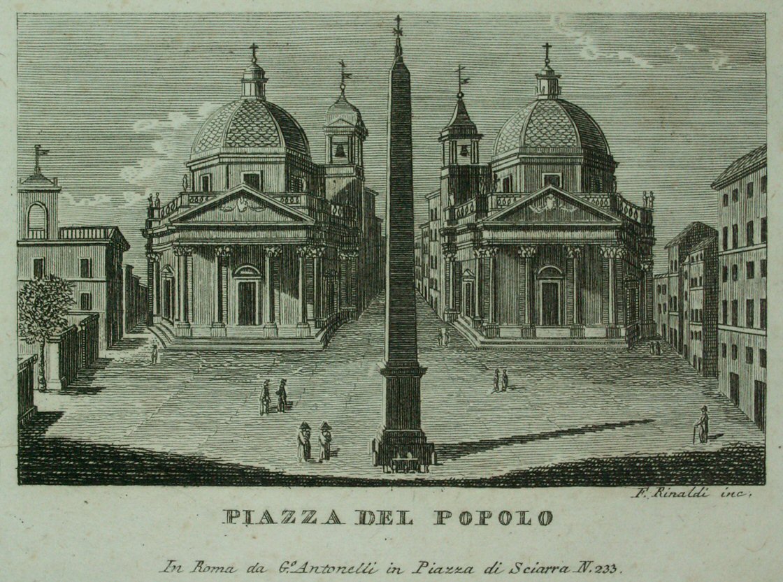 Print - Piazza del Popolo - Parboni