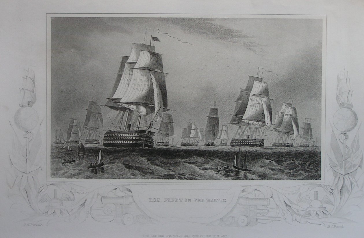 Print - The Fleet in the Baltic - Pound