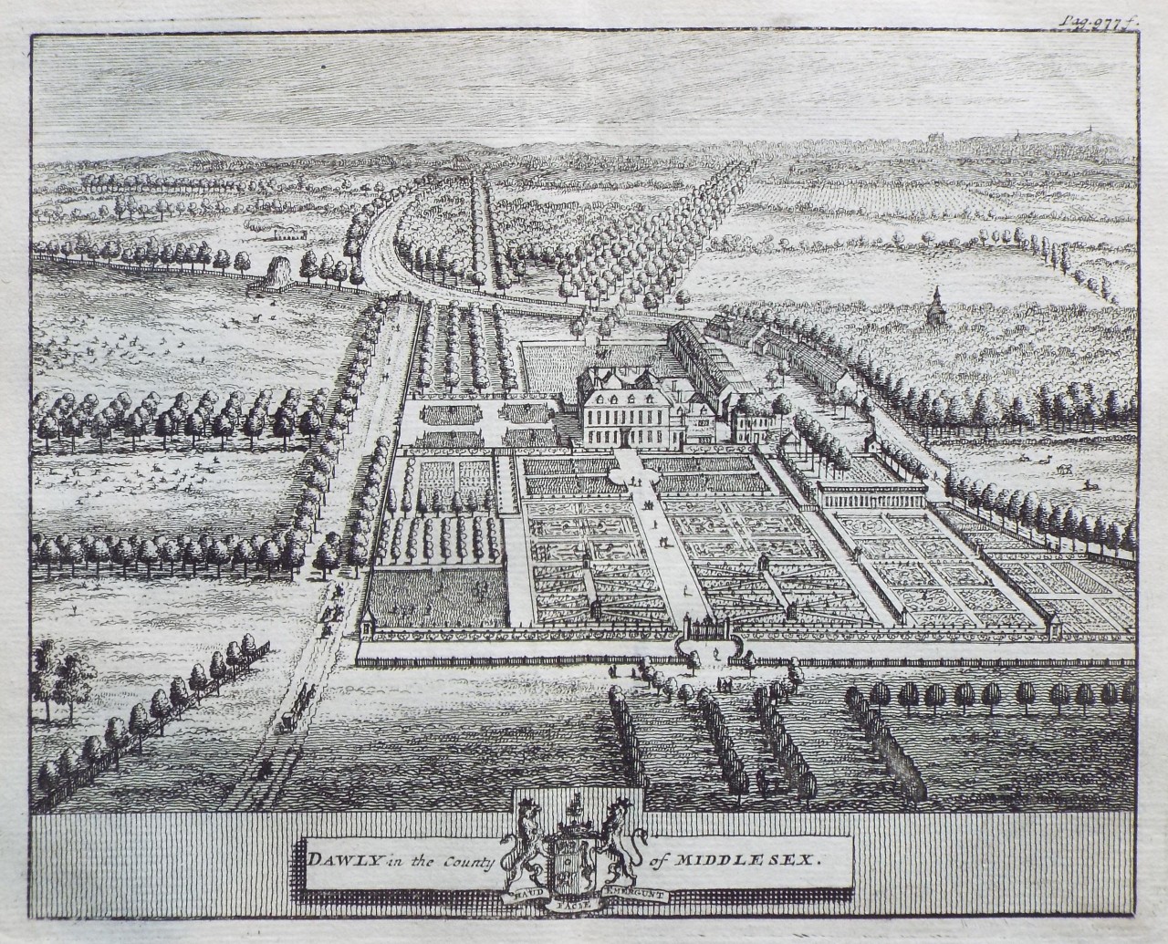 Print - Dawly in the County of Middlesex.