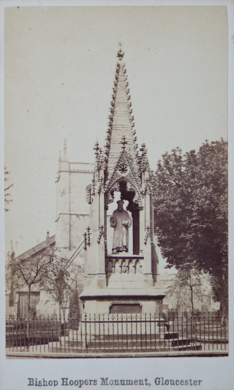 Photograph - Bishop Hoopers Monument, Gloucester