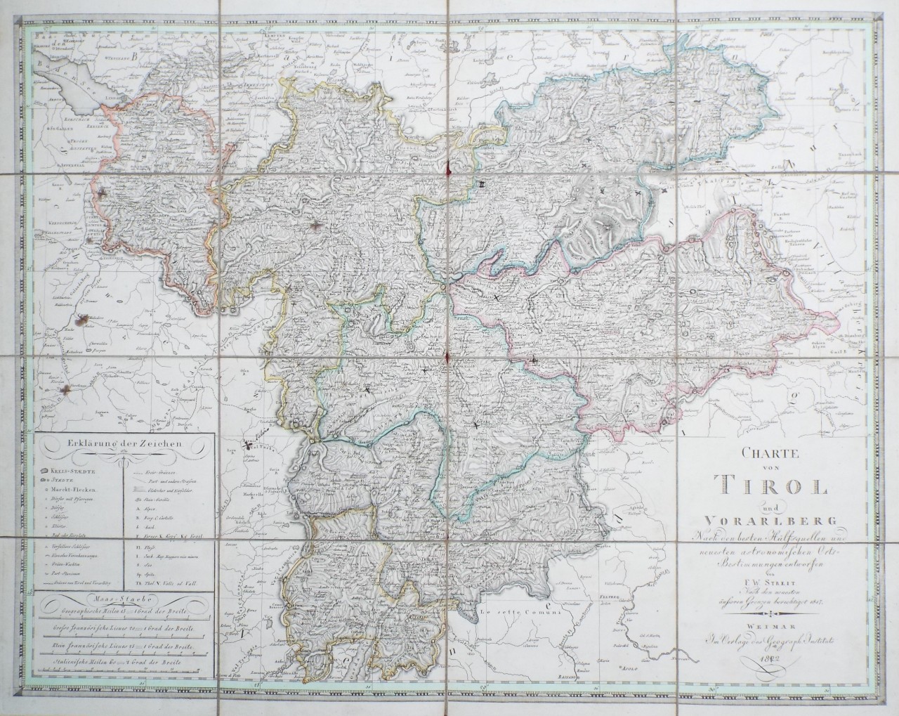 Map of Austria