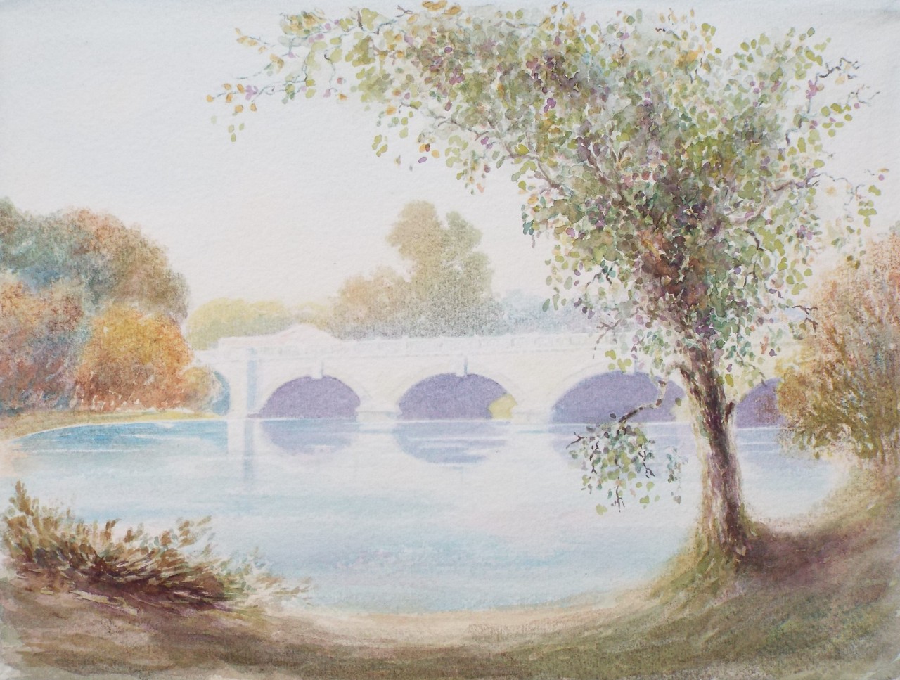 Watercolour - Bridge