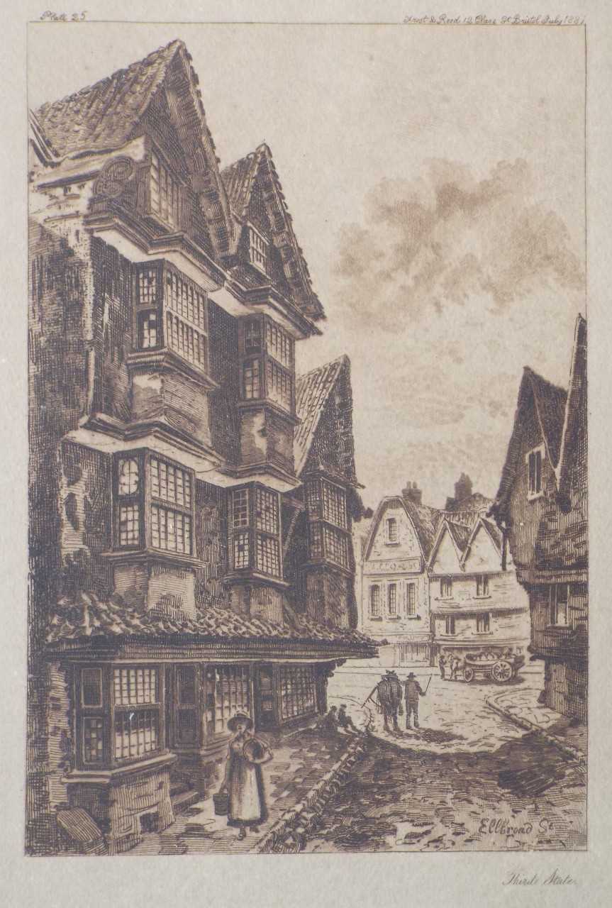 Etching - Ellbroad St. - Bird