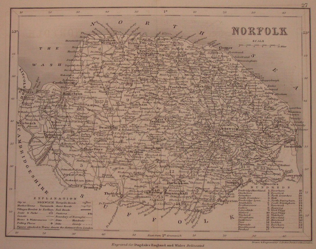 Map of Norfolk - Archer
