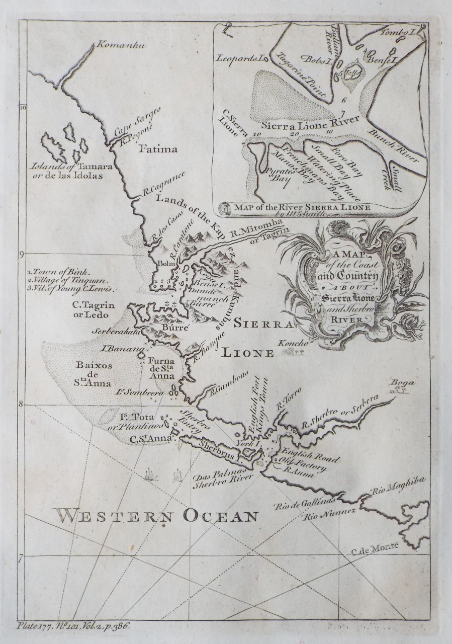 Map of Sierra Leone