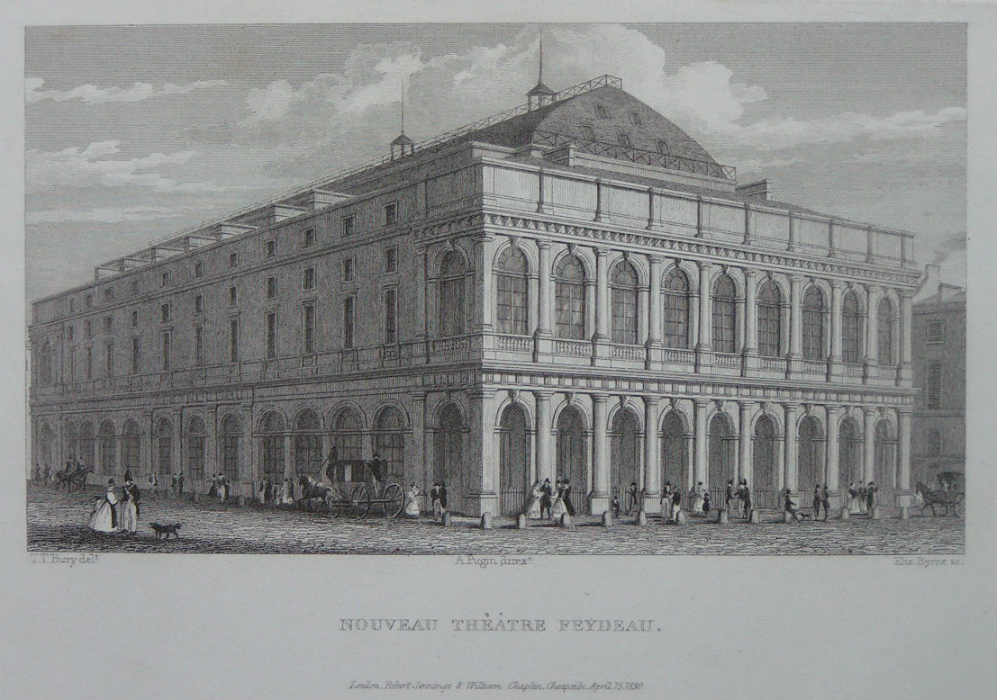 Print - Nouveau Theatre Feydeau. - Byrne