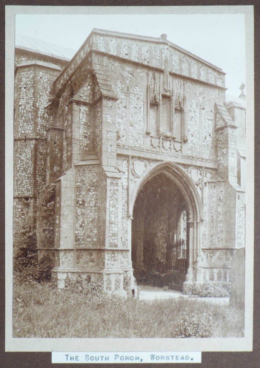 Photograph - The South Porch, Worsted.