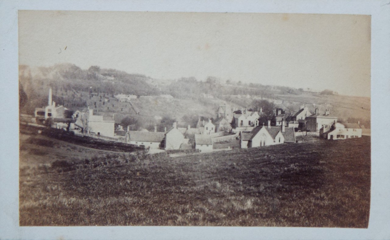 Photograph - Freshford village from the Tyning