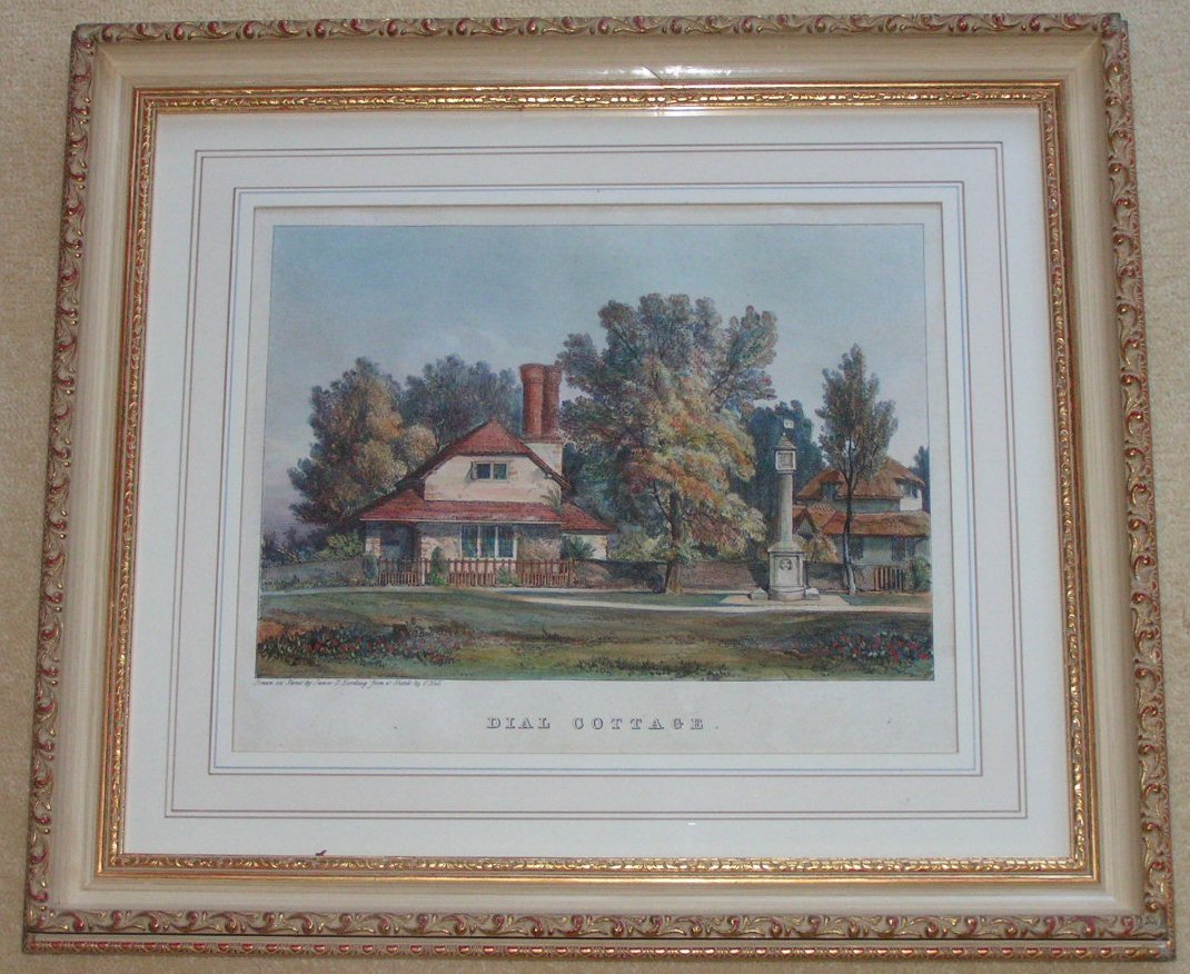 Lithograph - Dial Cottage - Harding