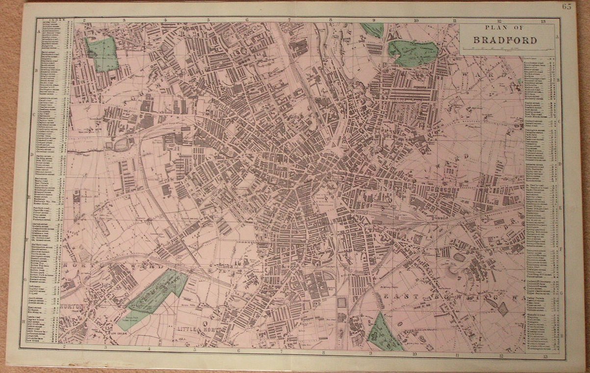 Map of Bradford - Bradford