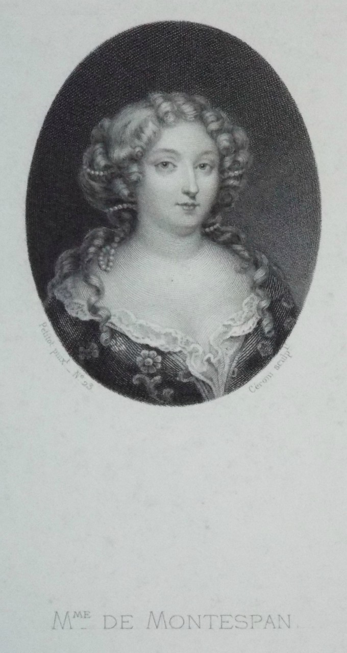 Print - Mme. de Montespan.