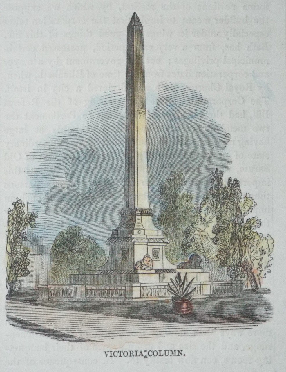 Wood - Victoria Column.