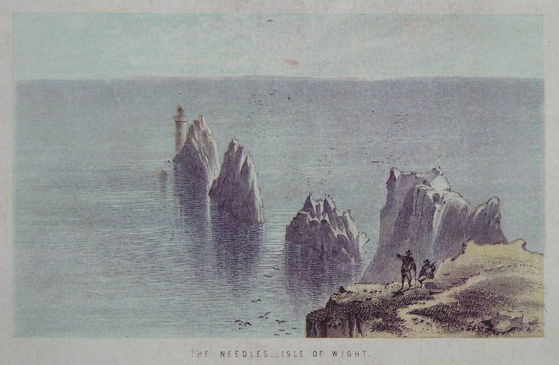 Chromo-lithograph - The Needles Isle of Wight