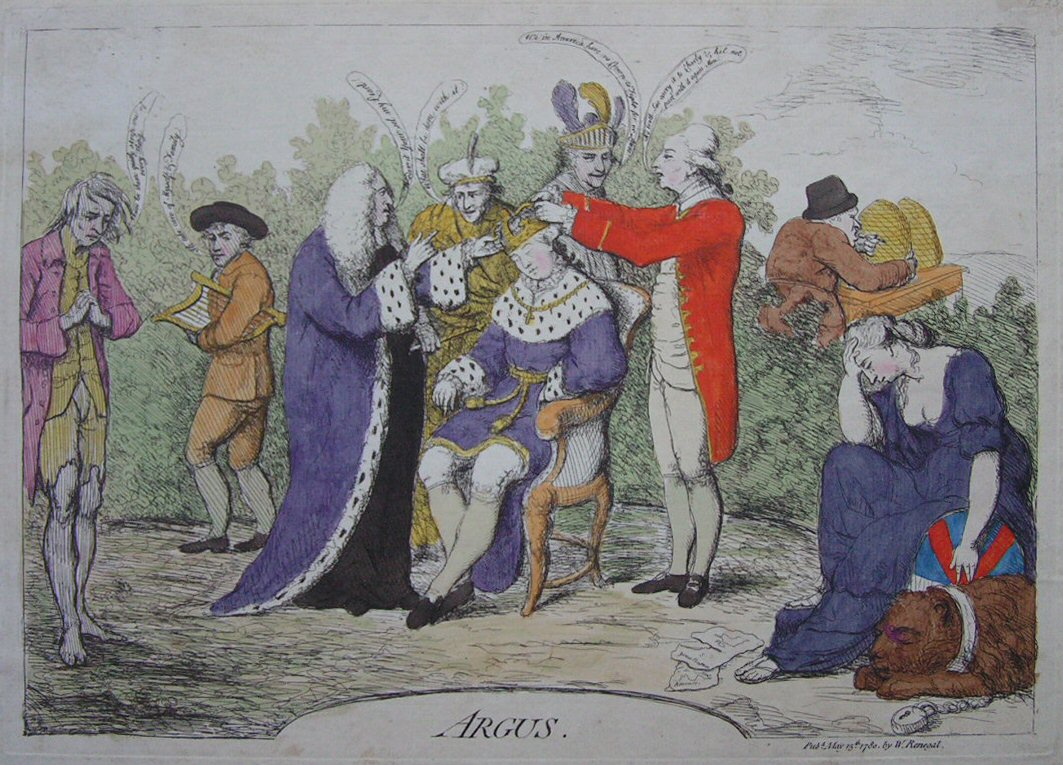 Etching - Argus - Gillray