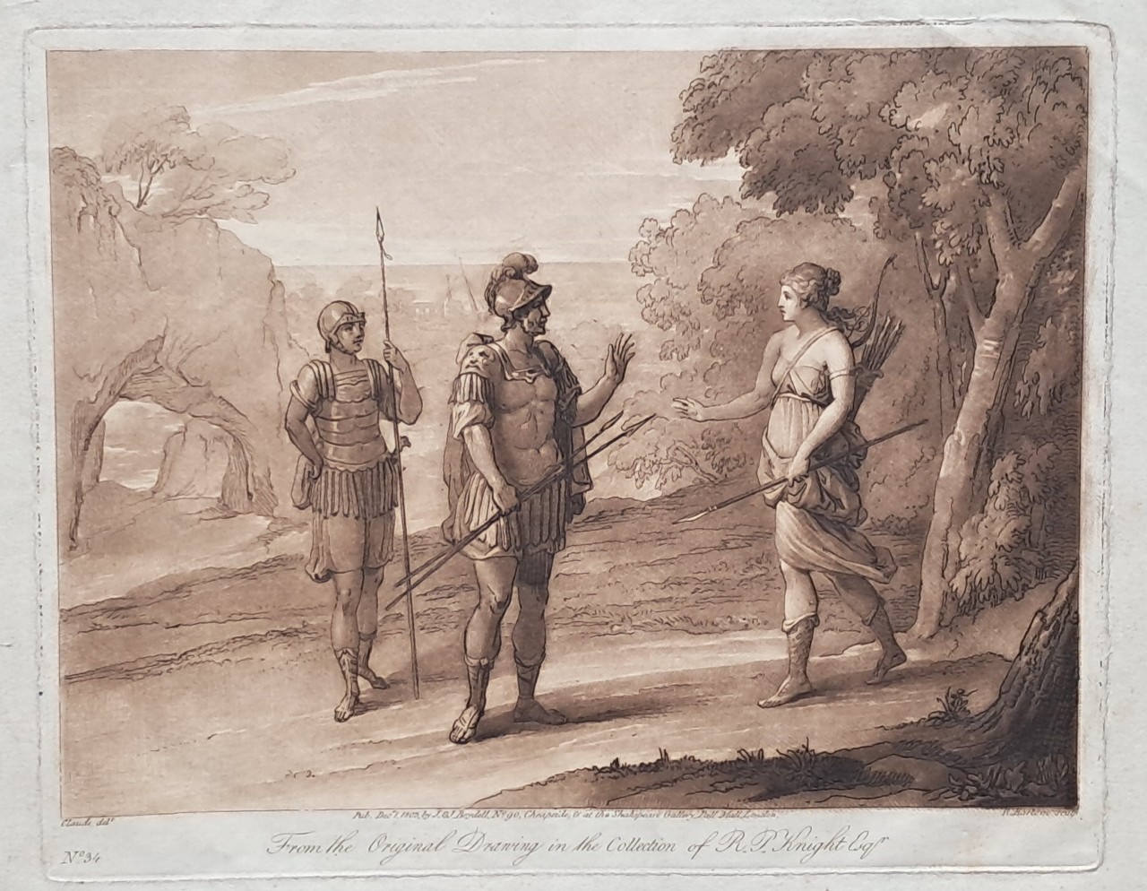 Mezzotint - From the Original Drawing in the Collection of R. P. Knight Esqr - Earlom