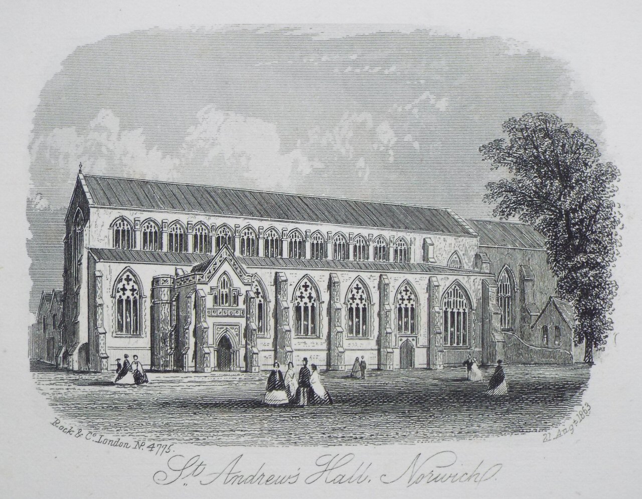 Steel Vignette - St. Andrew's Hall, Norwich - Rock