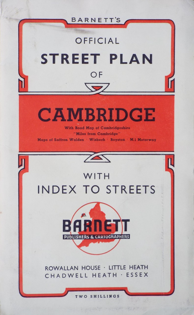 Map of Cambridge - Cambridge