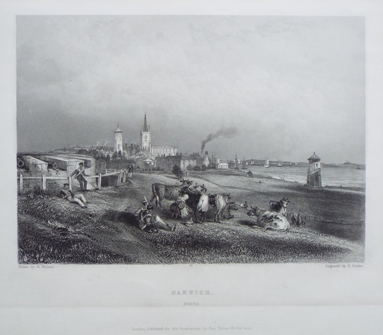Print - Harwich, Essex. - Finden