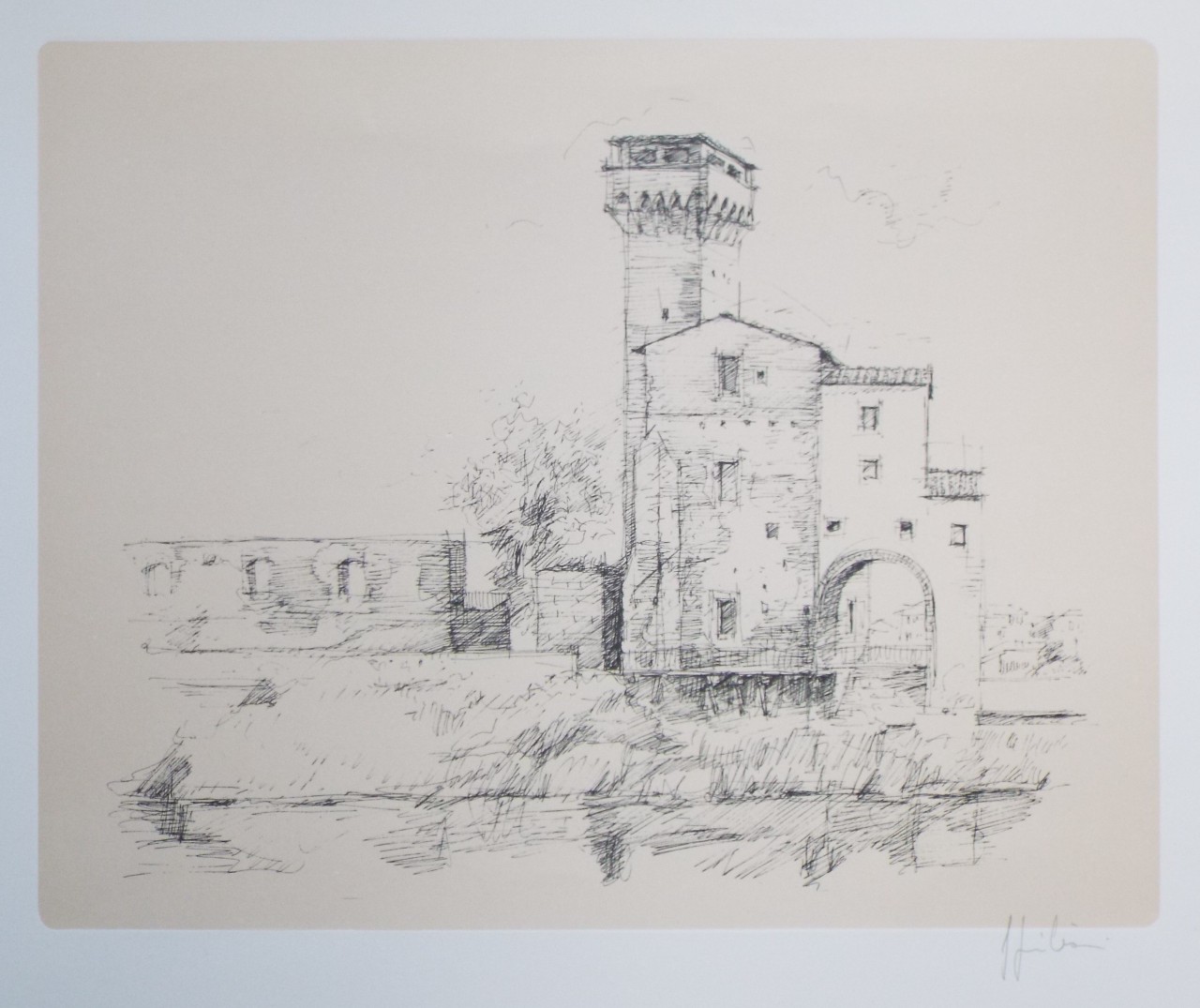 Photolithograph - La Cittadella