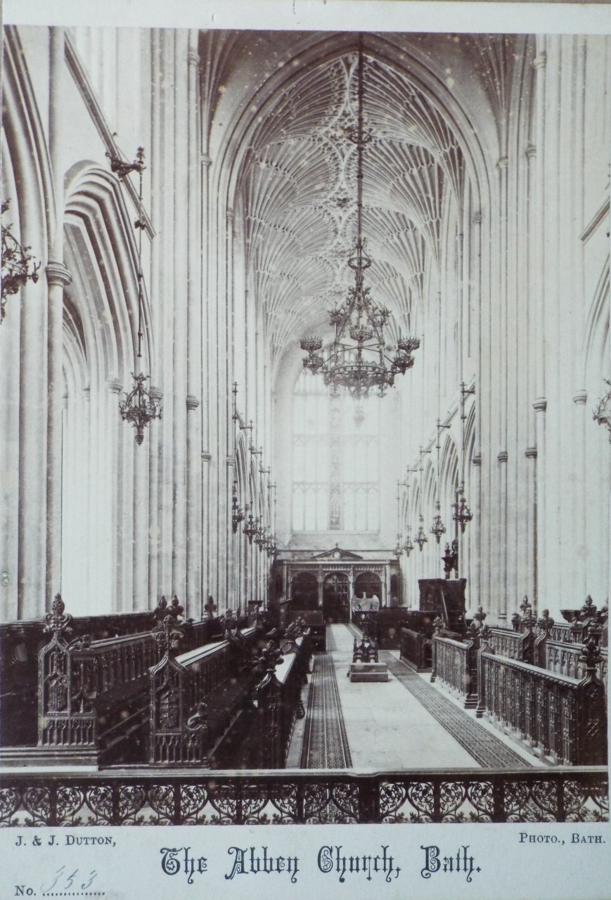 Photograph - The Abbey Church, Bath.