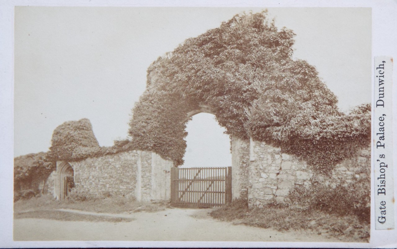 Photograph - Gate Bishop's Palace, Dunwich