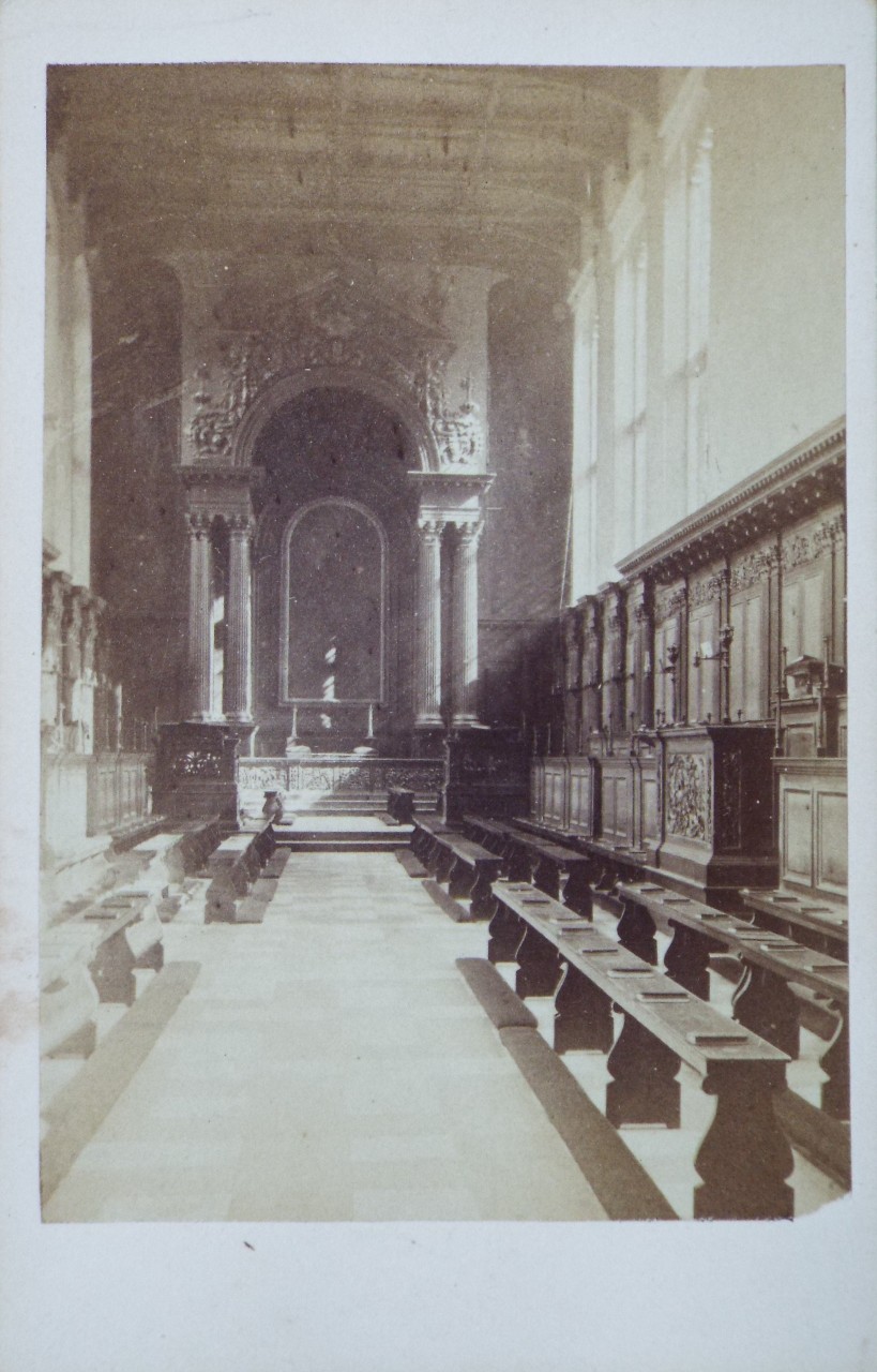 Photograph - Trinity College, Cambridge - Chapel Interior