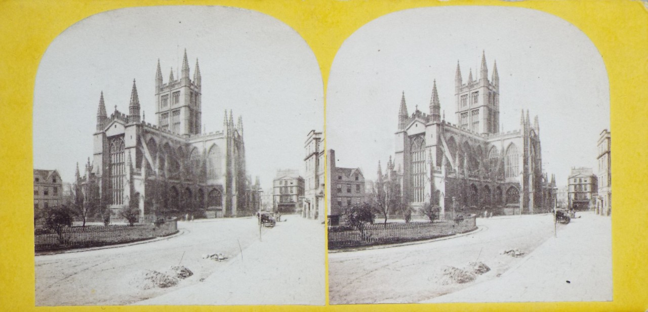 Photograph - Bath Abbey from the NE