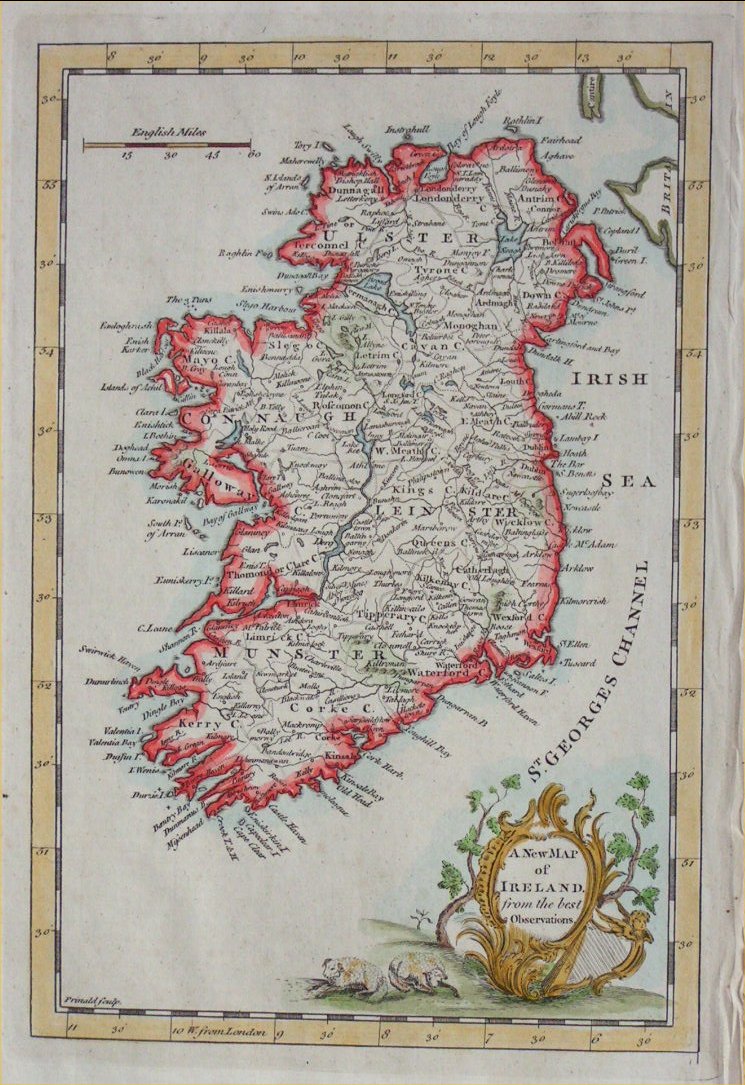 Map of Ireland