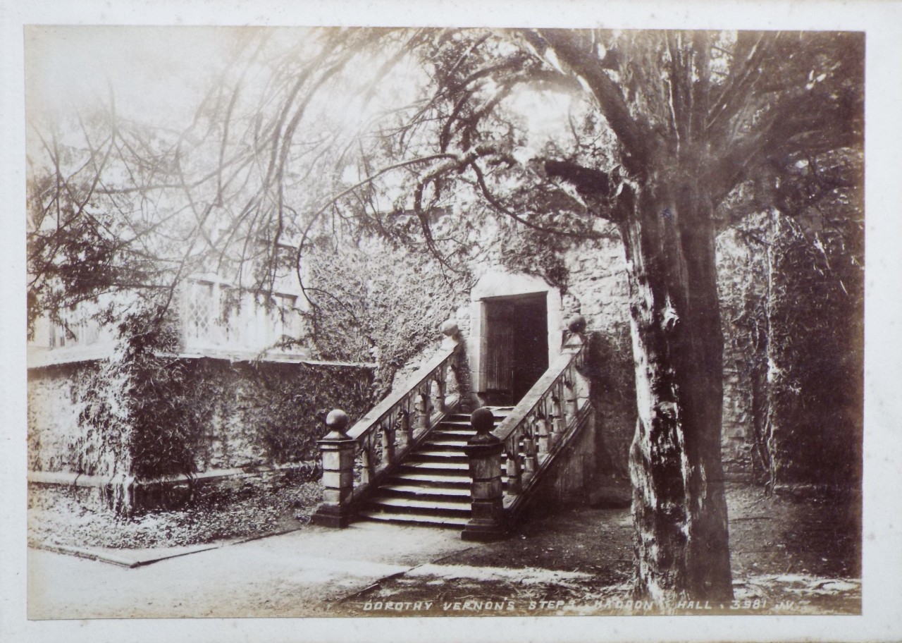 Photograph - Dorothy Vernon's Steps, Haddon Hall.