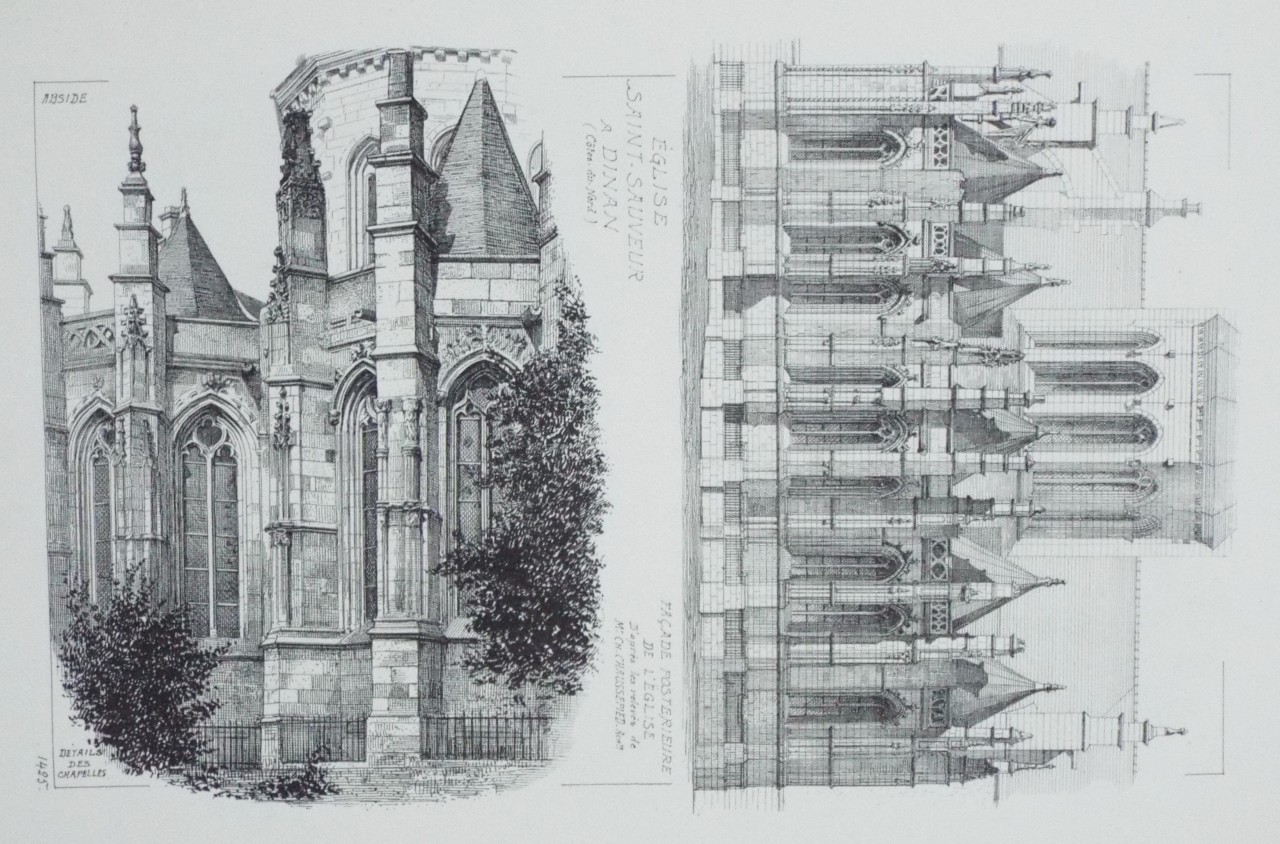 Wood - Eglise St. Sauveur a Dinan (Cotes-du-Nord)