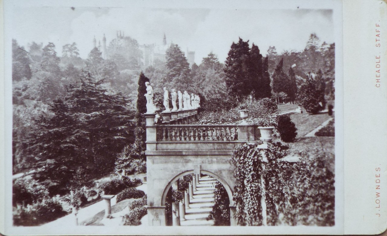 Photograph - Alton Towers colonnade garden