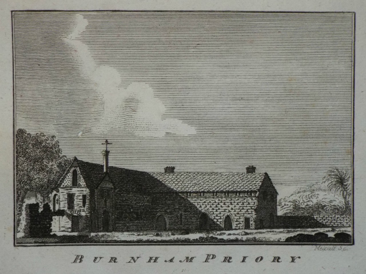 Print - Burnham Priory - 