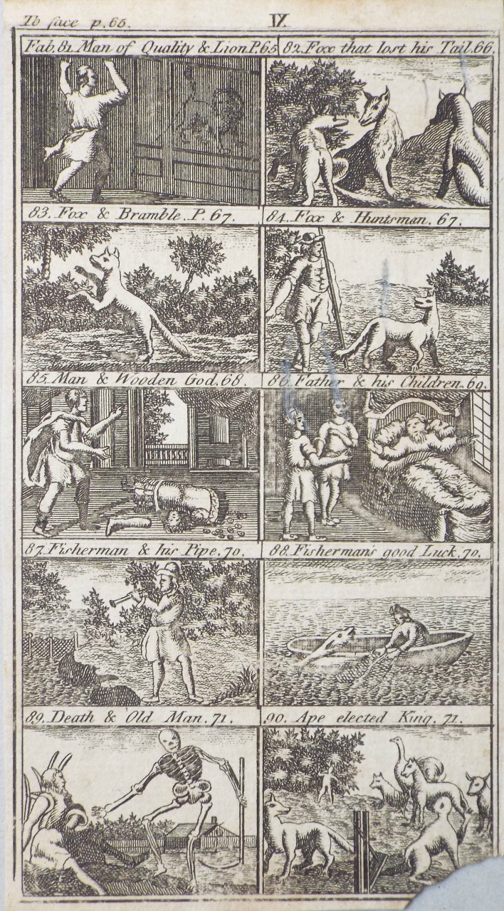 Print - Aesop's fables (81 to 90)