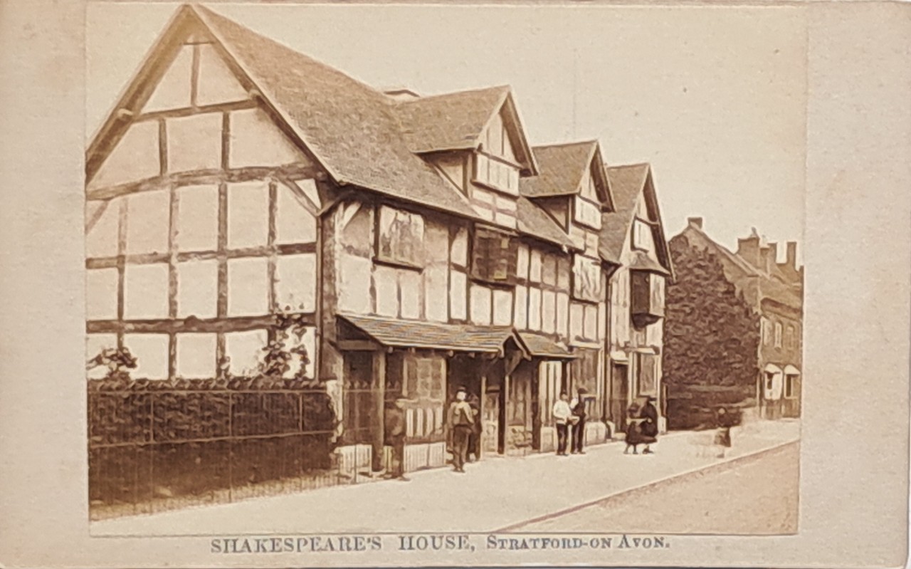 Photograph - Shakespeare's House, Stratford-on Avon.