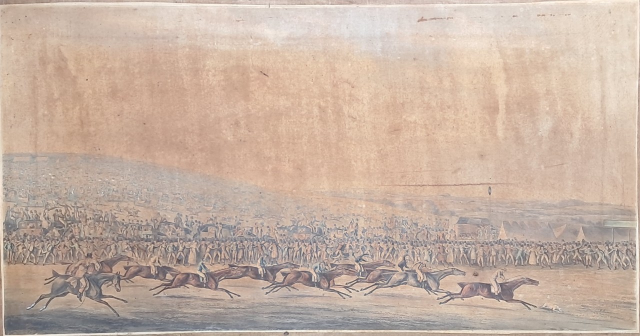 Aquatint - Epsom Races - Sutherland